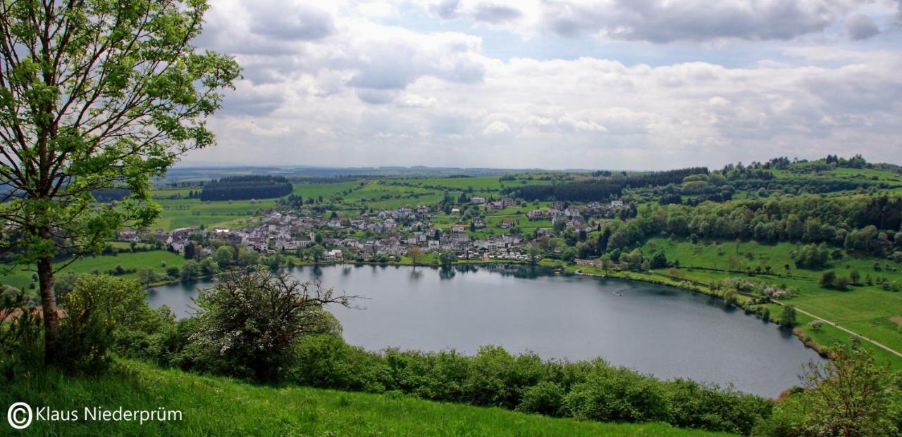 Ferienwohnung Welcome Mit Seeblick Schalkenmehren Zewnętrze zdjęcie