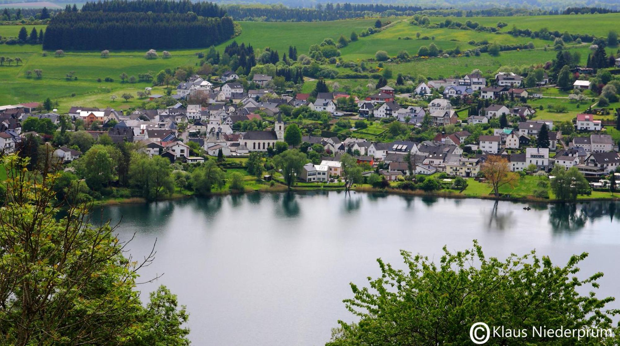 Ferienwohnung Welcome Mit Seeblick Schalkenmehren Zewnętrze zdjęcie